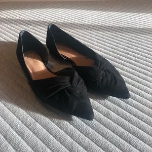 Anthropologie Liendo black flats